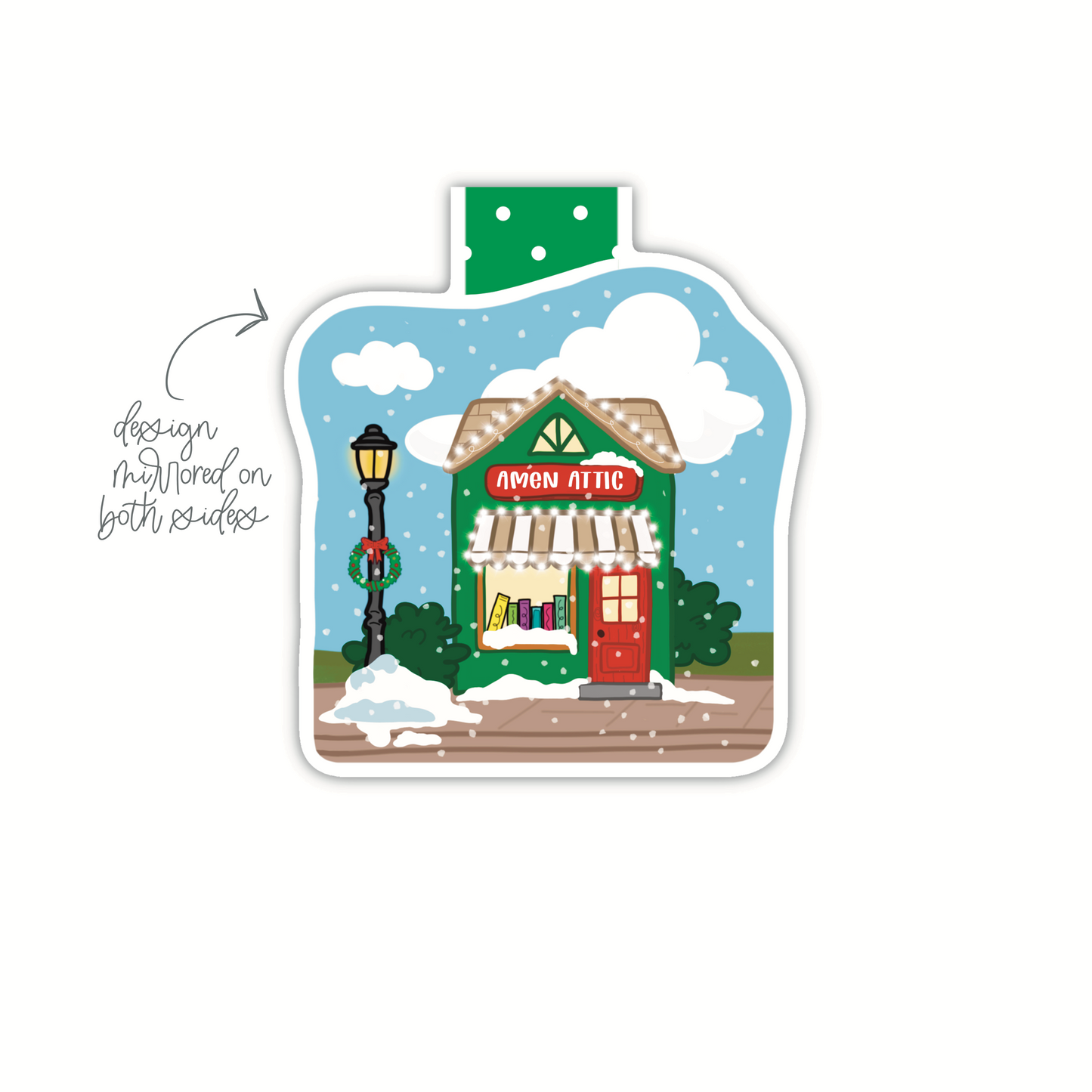 GG Fall - Church Pumpkin (magnetic bookmark)