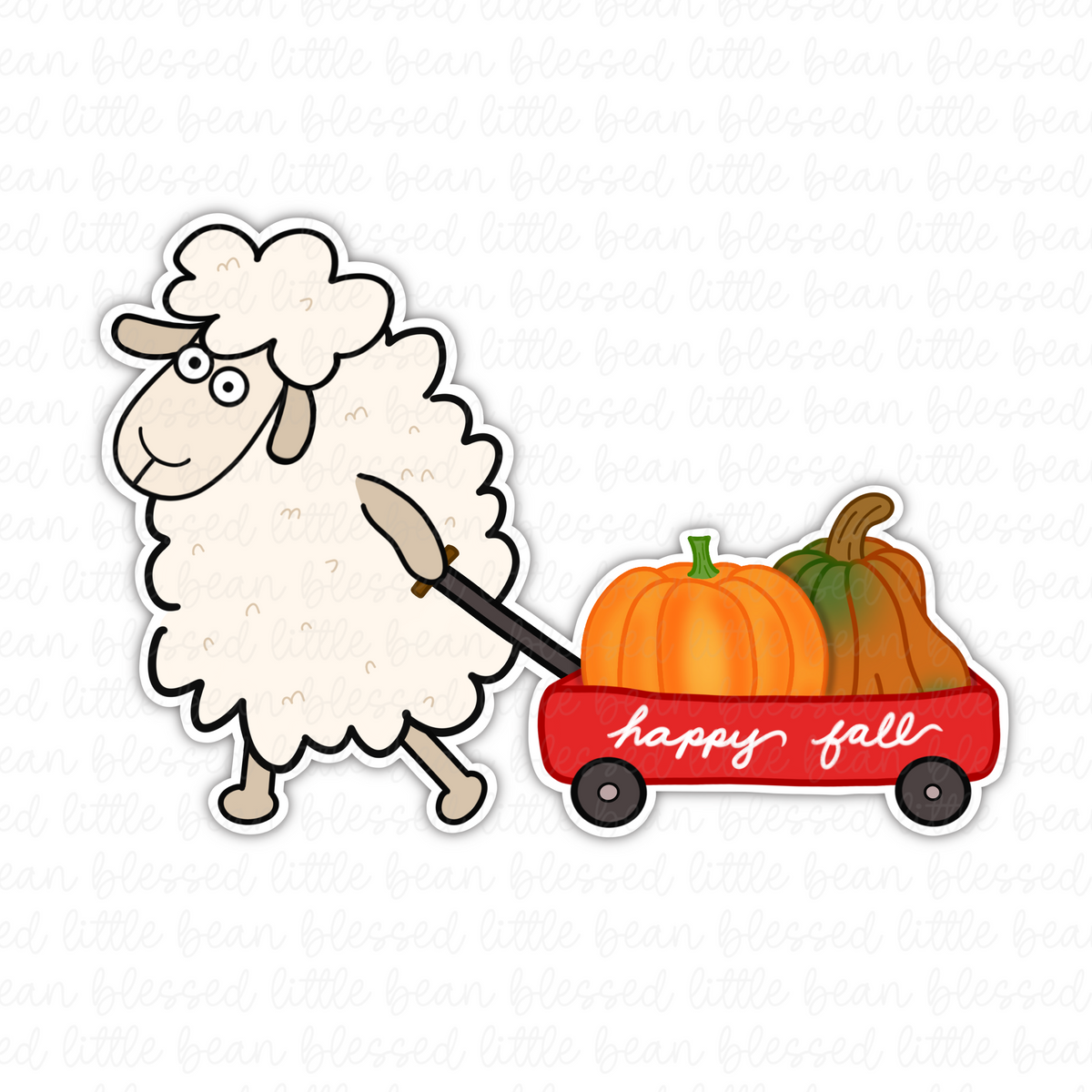 Pullin’ Into Fall (sticker)