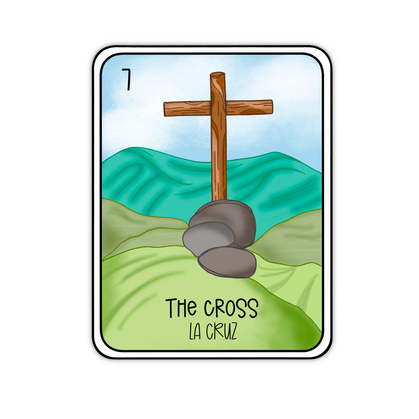 Cross Loteria (sticker)