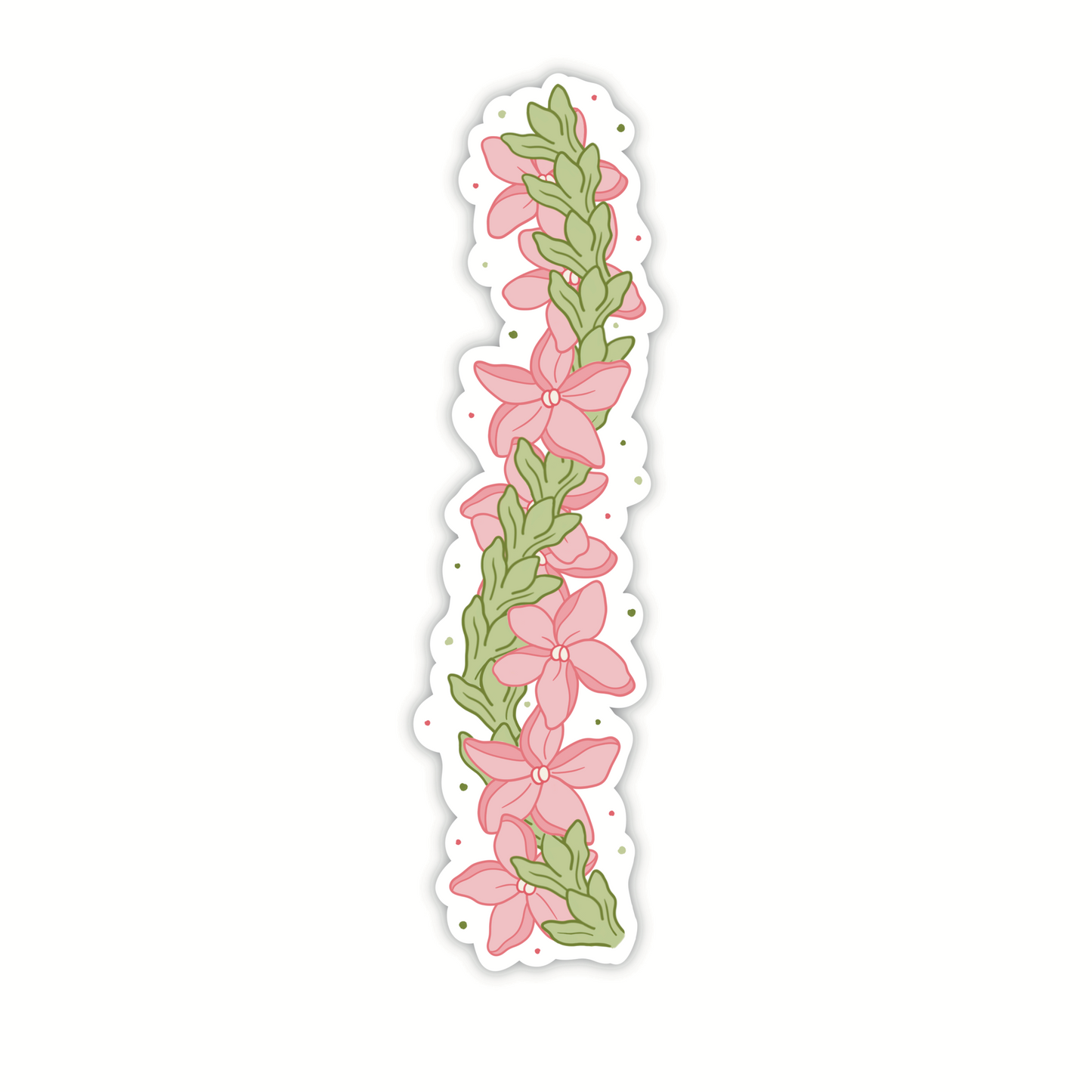 Plumeria Pakalana (Bookmark/Sticker)
