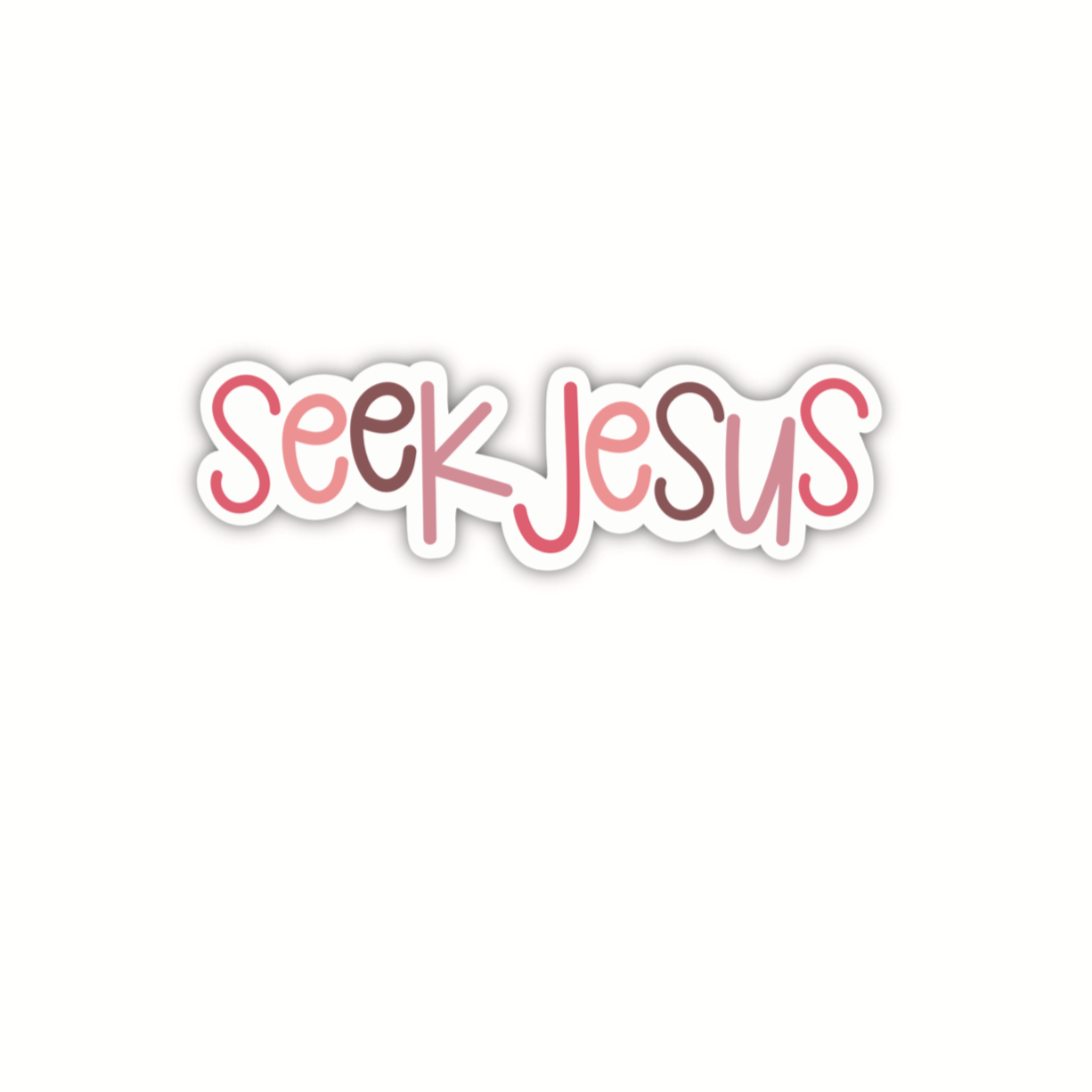 Seek Jesus (sticker)