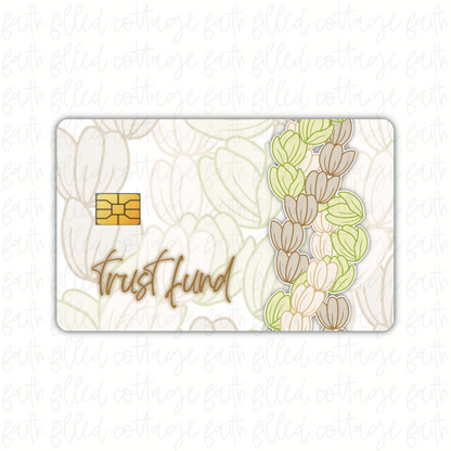 Earthy Tuberose (debit card skin)