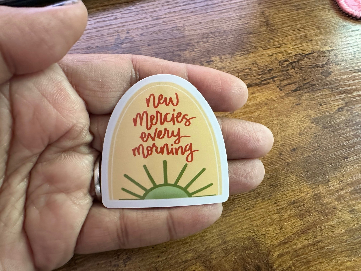 New Mercies Every Morning (sticker)