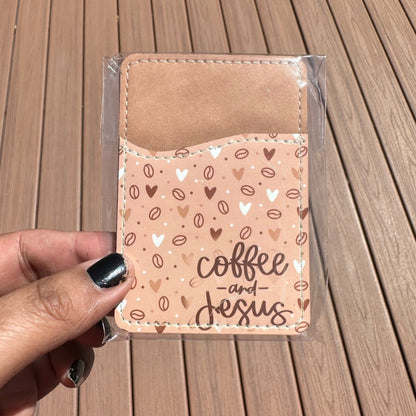 Coffee & Jesus Phone Wallet