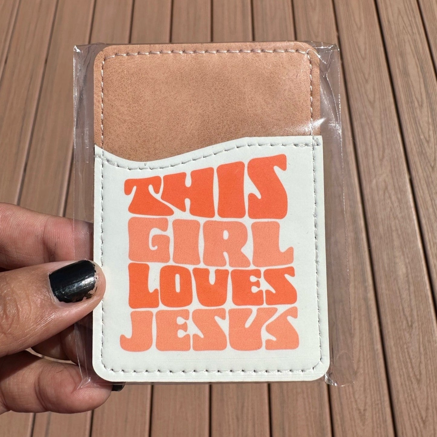 This Girl Loves Jesus Phone Wallet