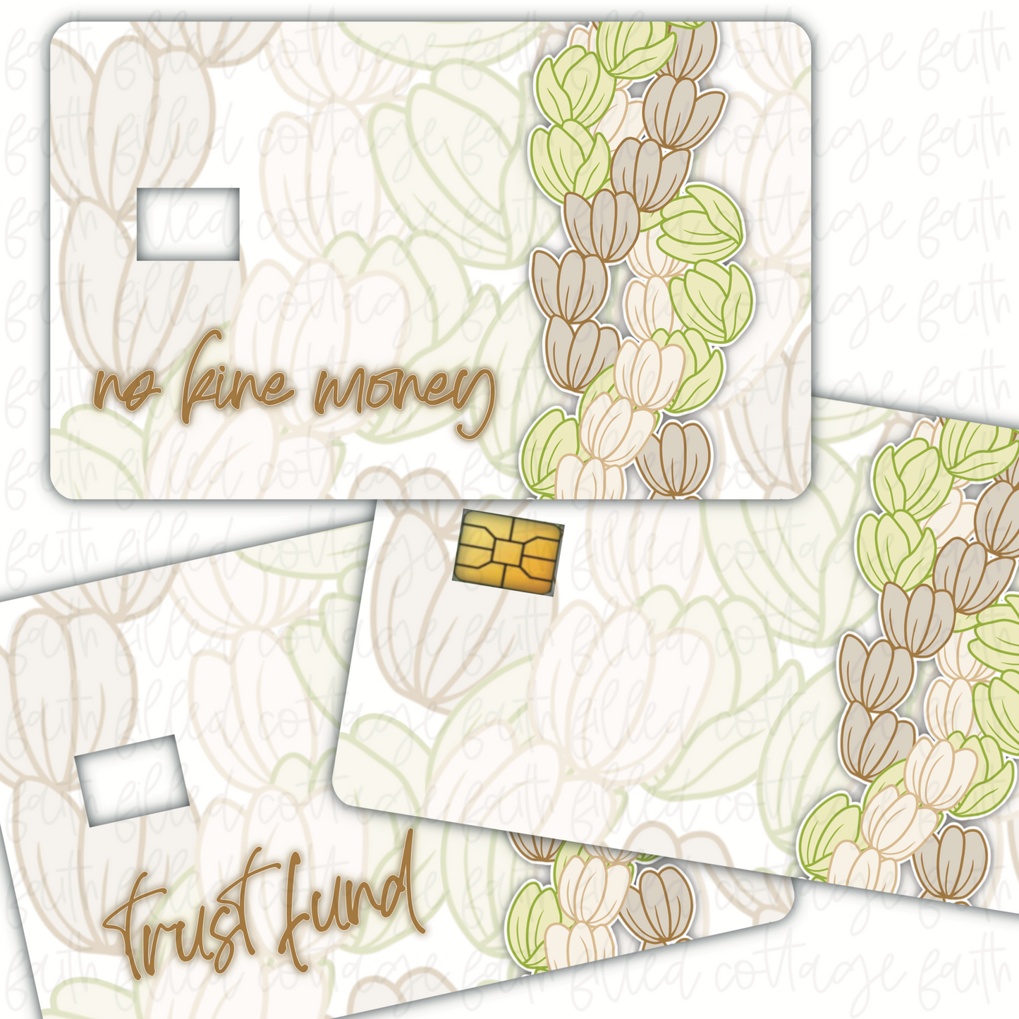 Earthy Tuberose (debit card skin)