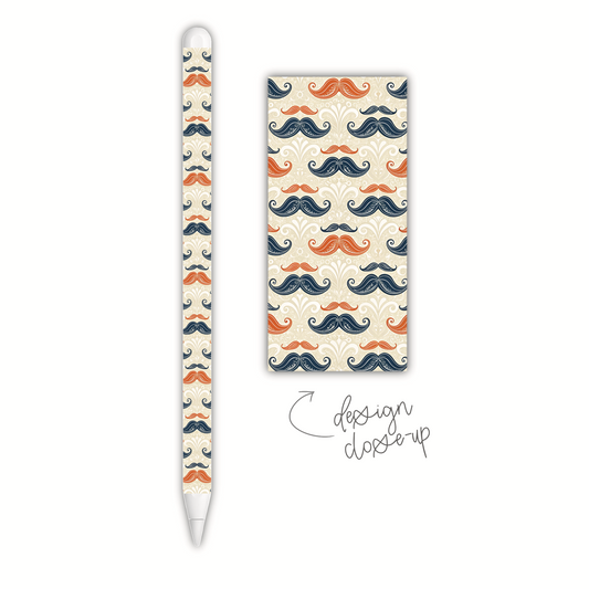 Old Fashioned Mustaches (apple pencil skin)