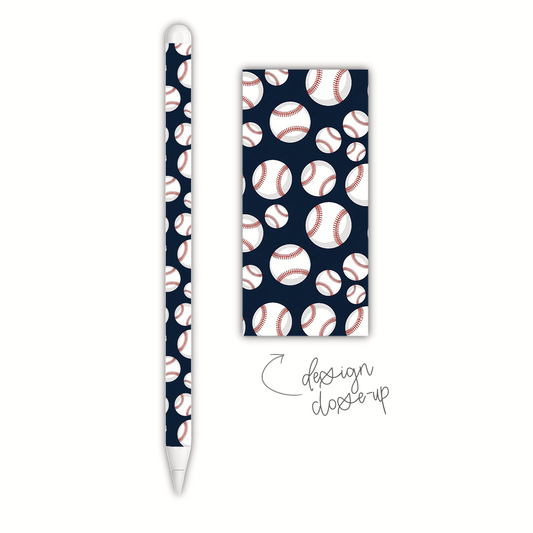 Baseball Blue (apple pencil skin)
