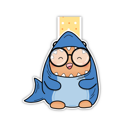 Shark Beanjamin (magnetic bookmark)