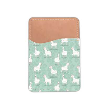 Happy Llamas Phone Wallet