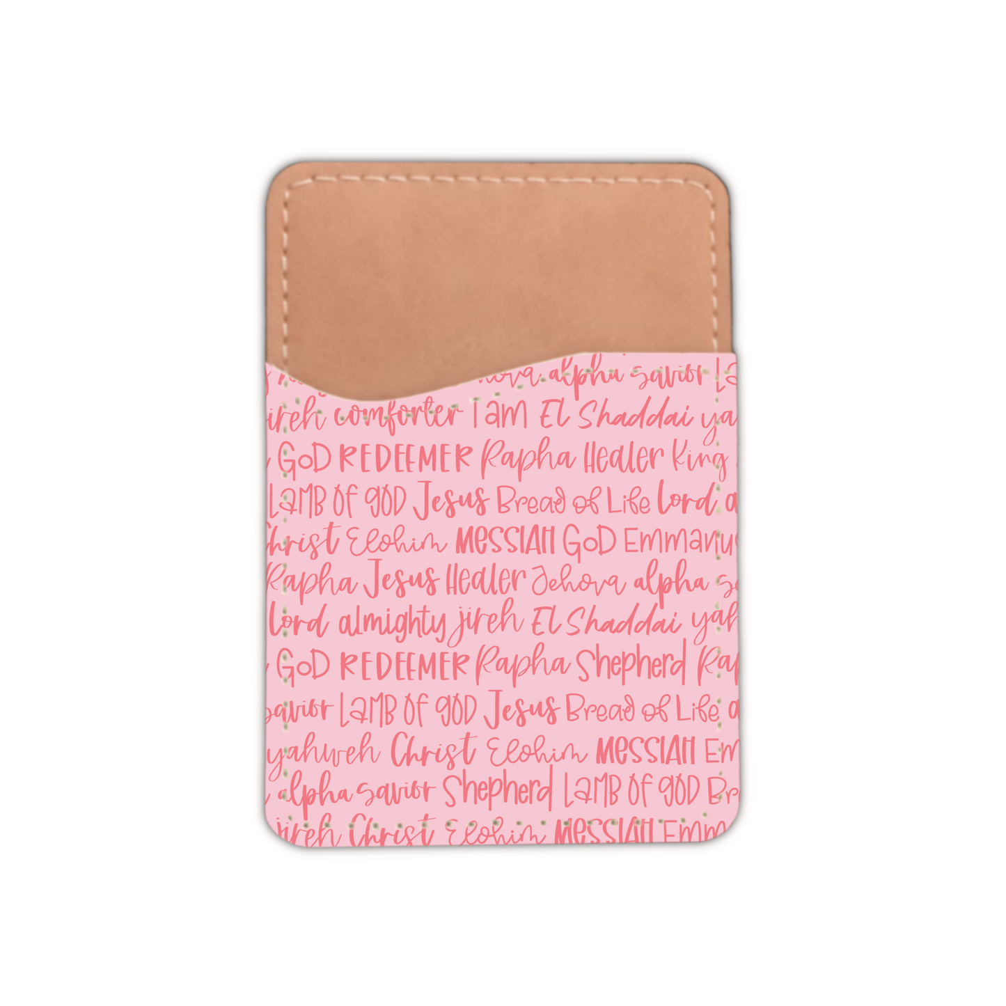 Names Of God Phone Wallet