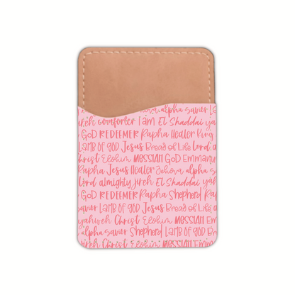 Names Of God Phone Wallet