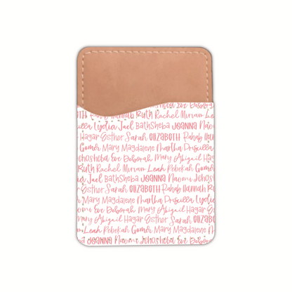 Women Of The Bible Phone Wallet