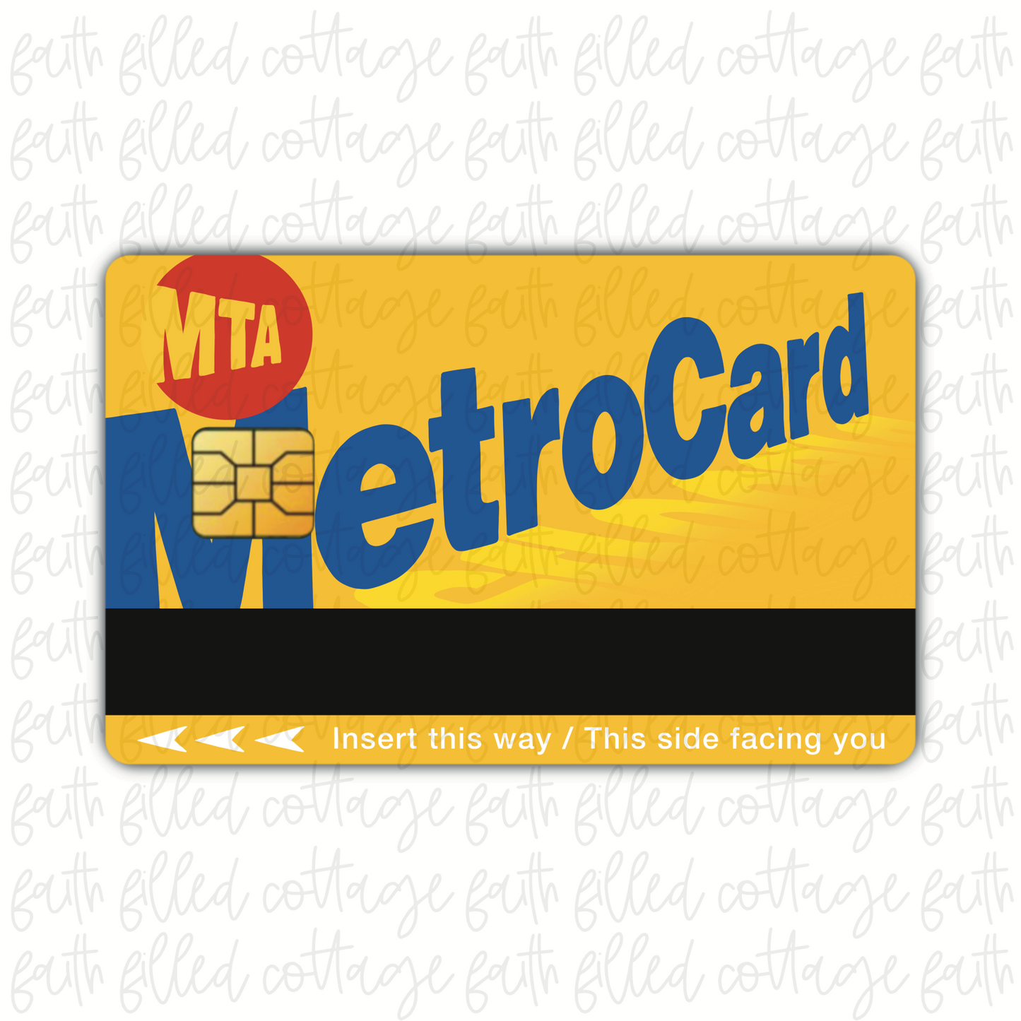 Metro Card (debit card skin)