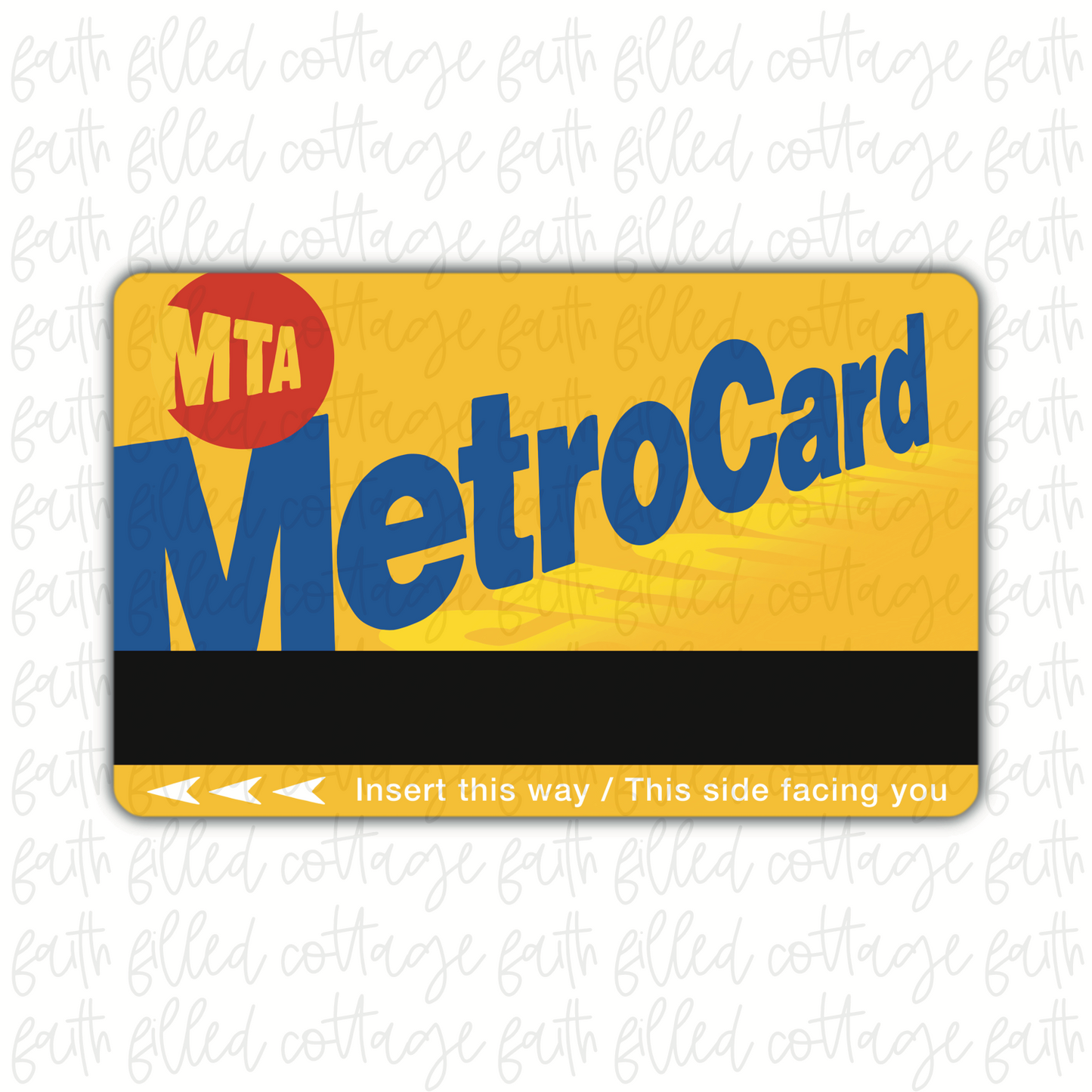 Metro Card (debit card skin)