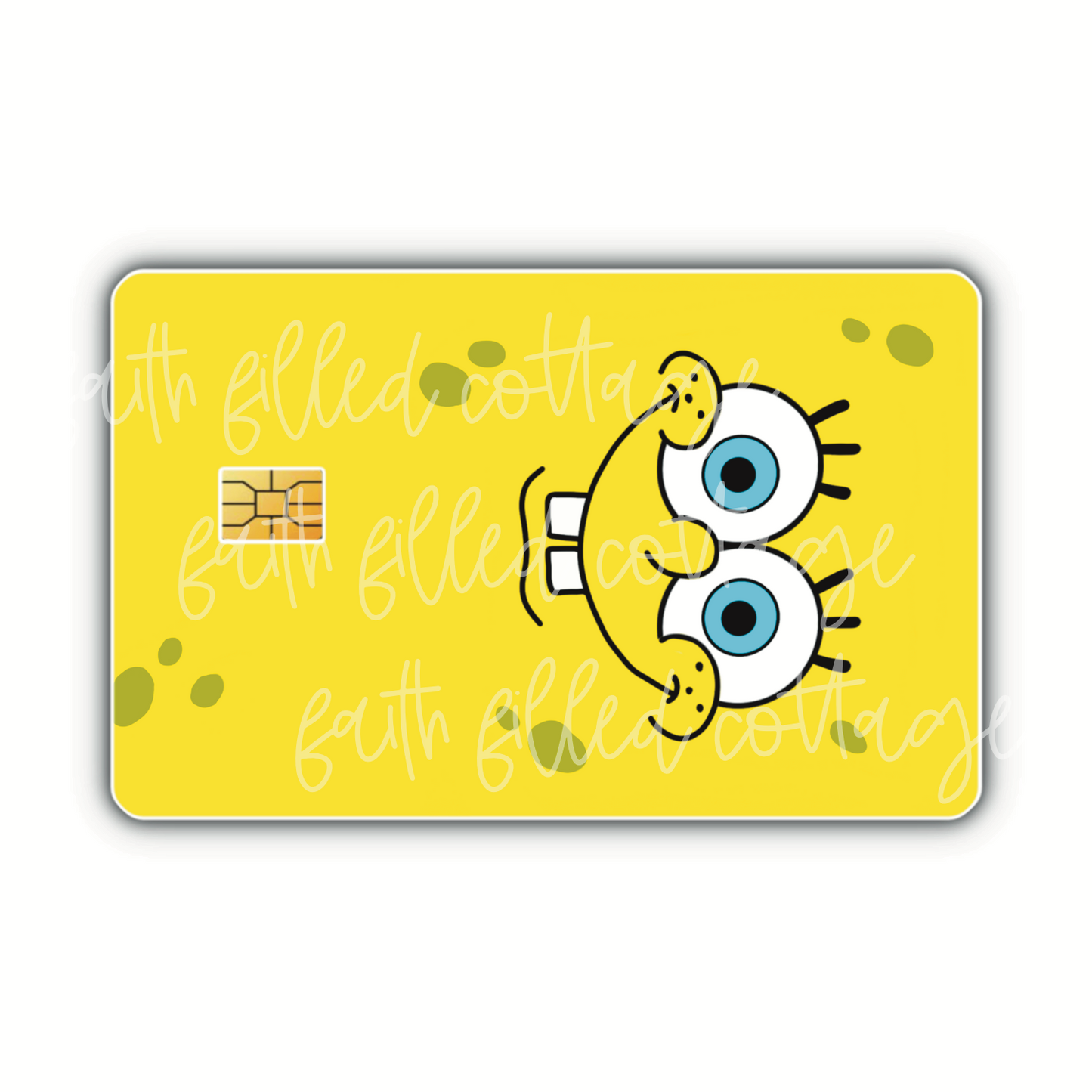 SpongeBob Squarepants Face (debit card skin)