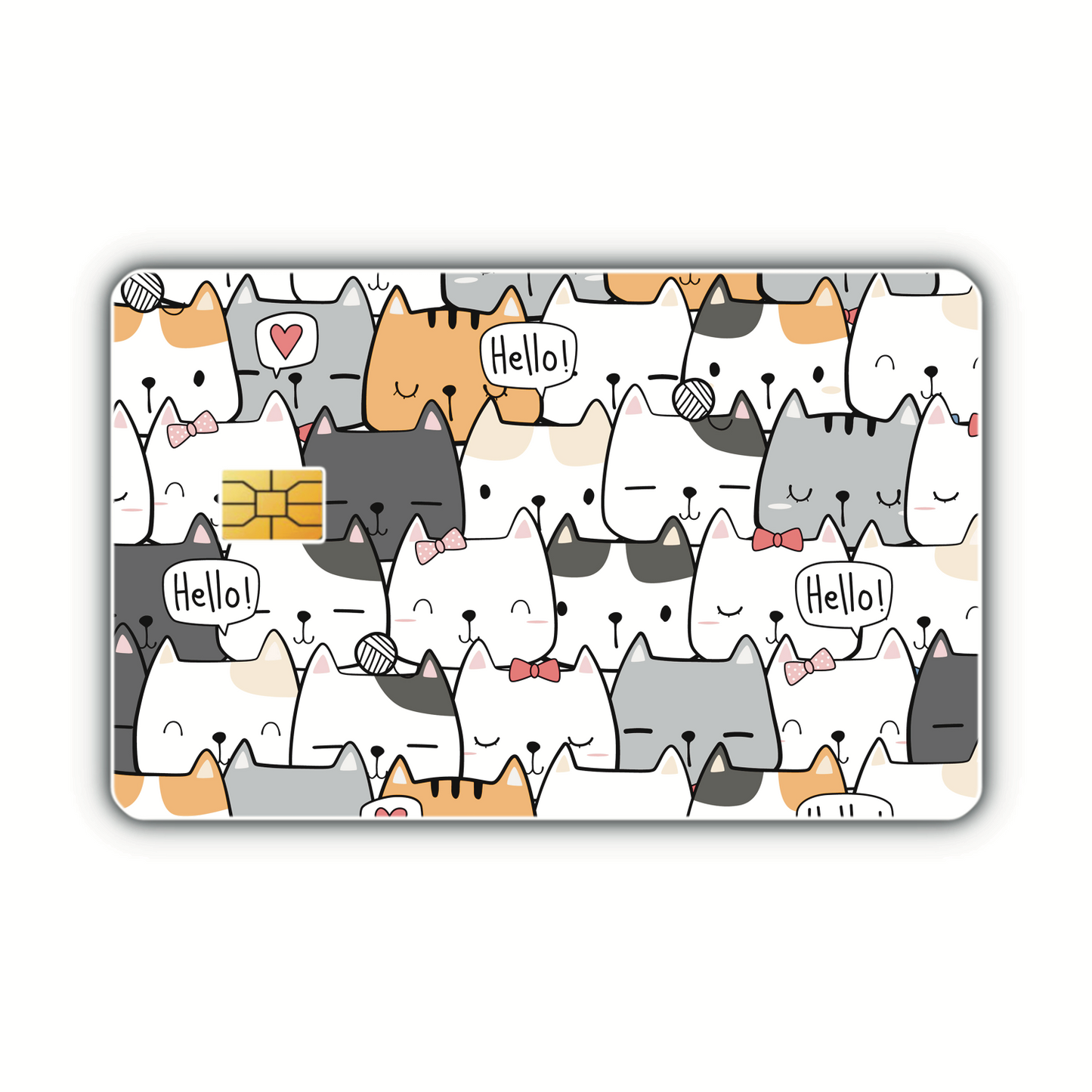 Gray Cats (debit card skin)