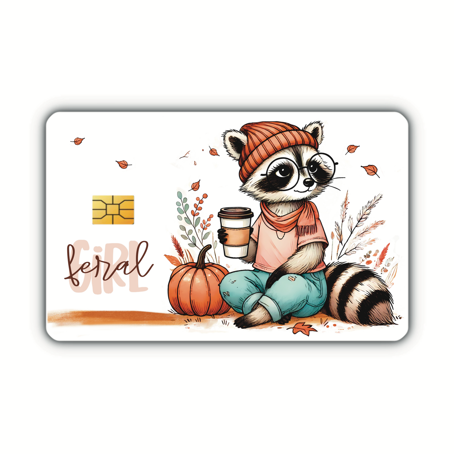 Feral Girl (debit card skin)