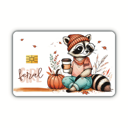 Feral Girl (debit card skin)