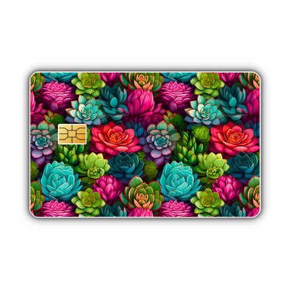 Succulents (debit card skin)