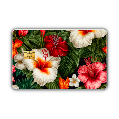 White Hibiscus (debit card skin)