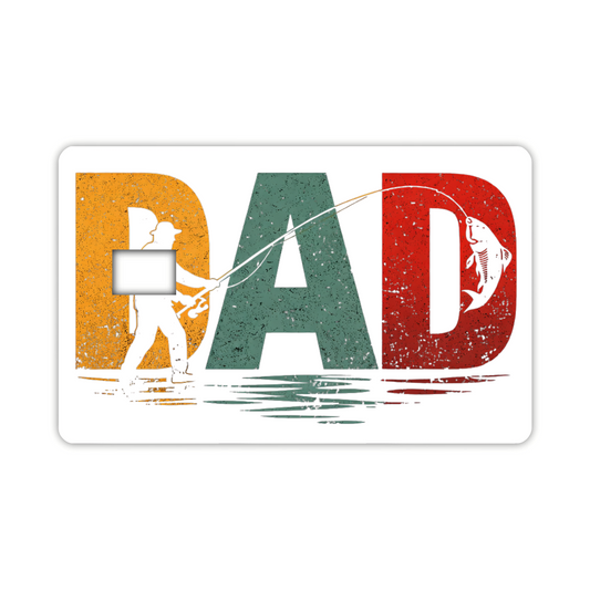 Dad Fishing (debit card skin)