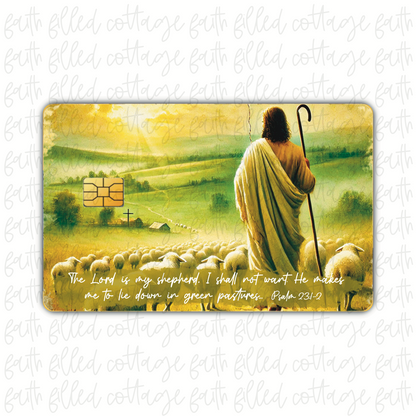 The Lord Is My Shepherd (debit card skin)