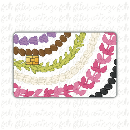 Flower Lei Strands (debit card skin)