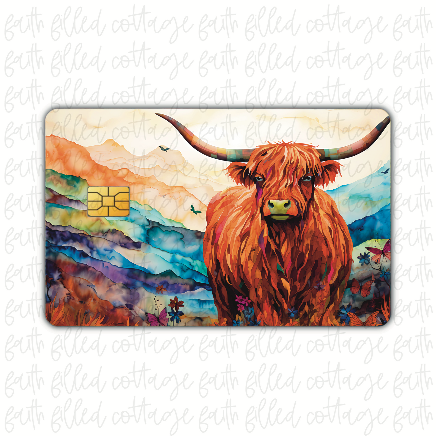 Highland Cow (debit card skin)