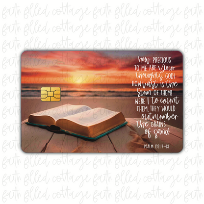 How Precious To Me (debit card skin)