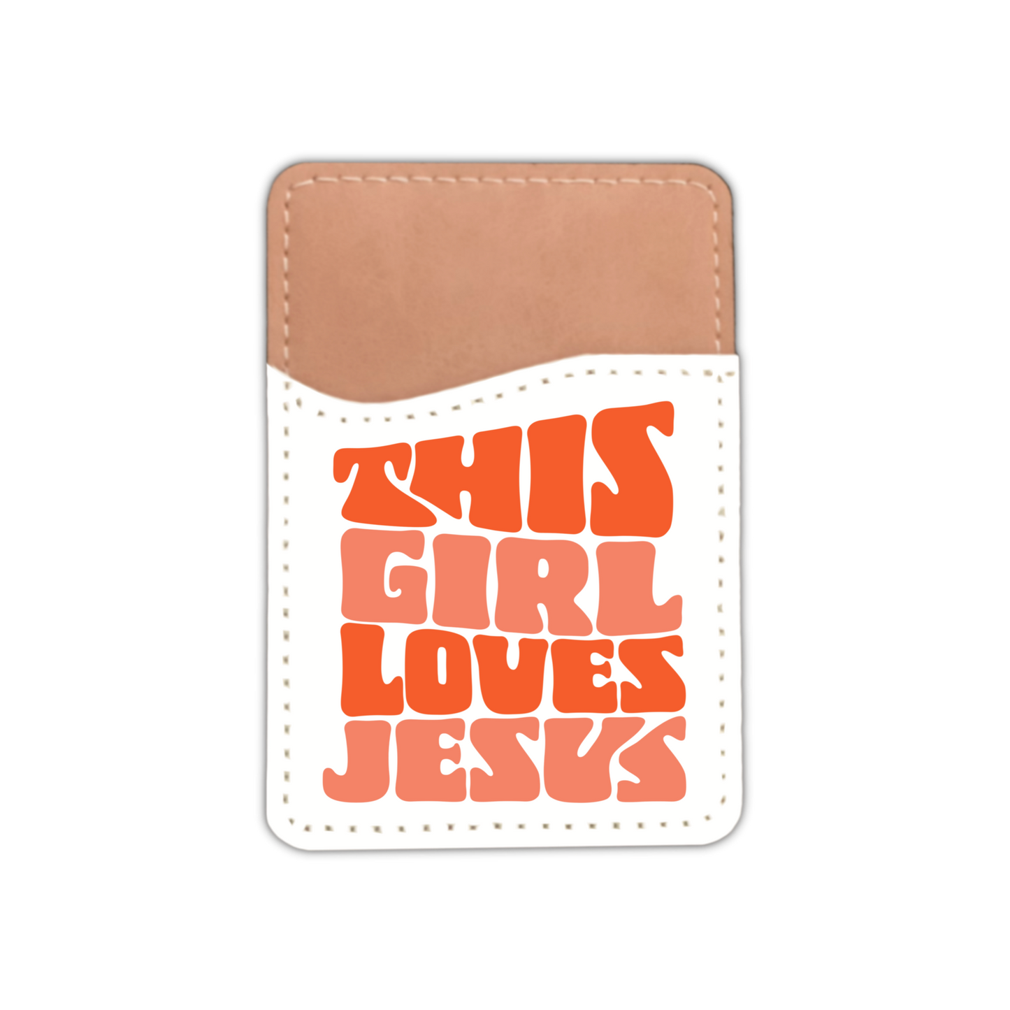 This Girl Loves Jesus Phone Wallet