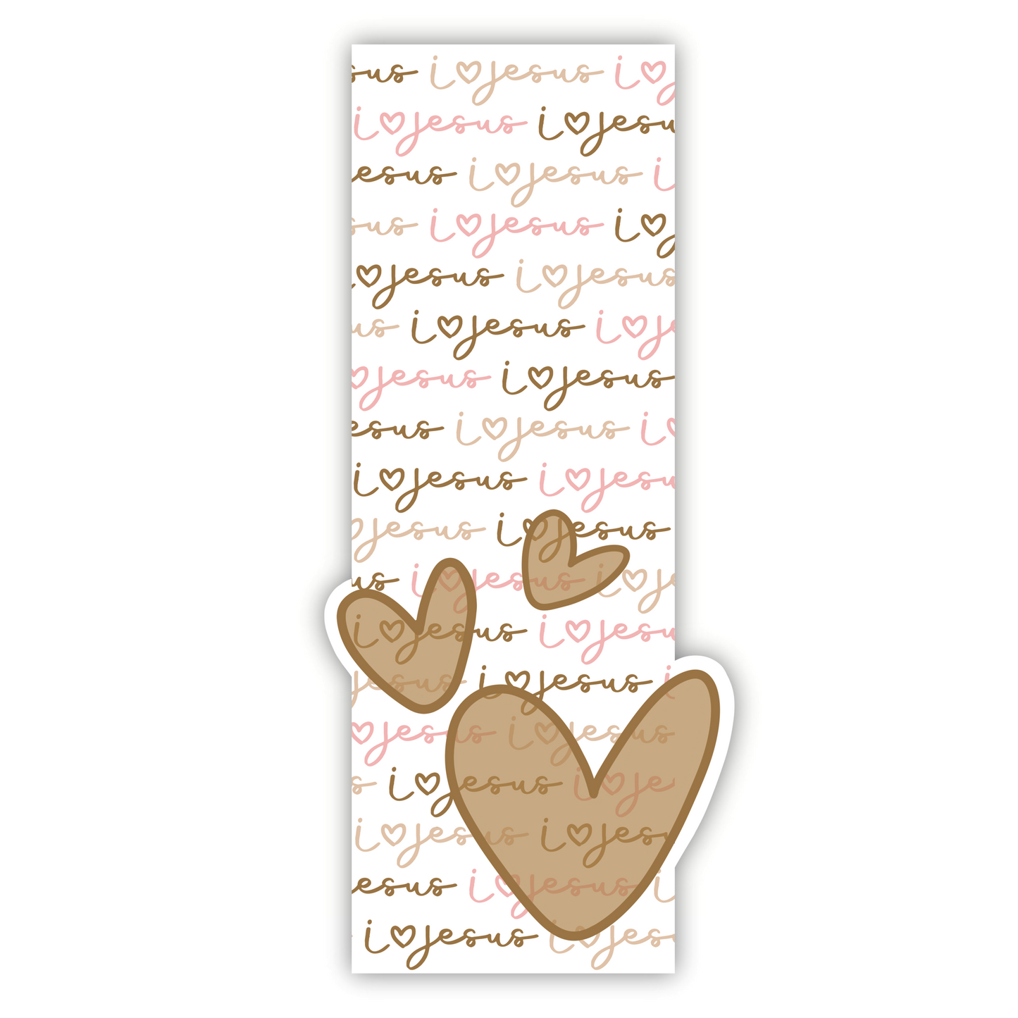 I Love Jesus Heart (bookmark)