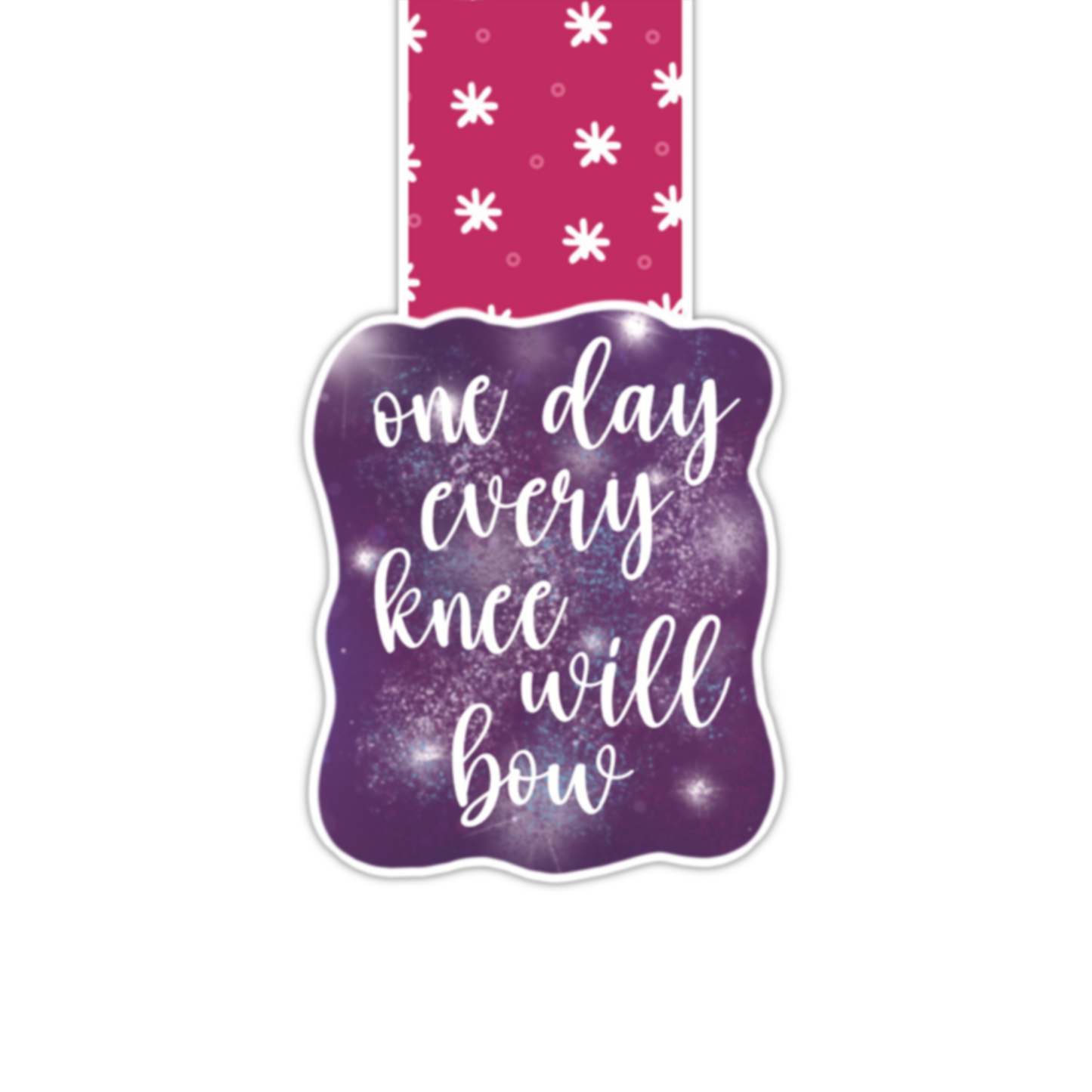 Every Knee Will Bow (magnetic bookmark)