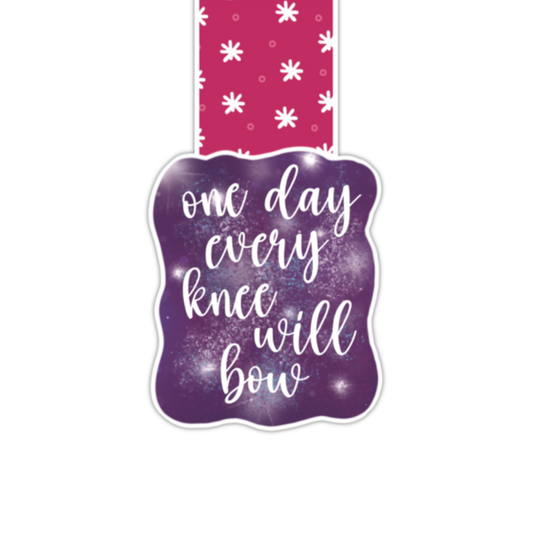 Every Knee Will Bow (magnetic bookmark)