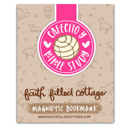 Cafecito Y Bible Study (magnetic bookmark)