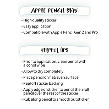 Pink Meadow (apple pencil skin)