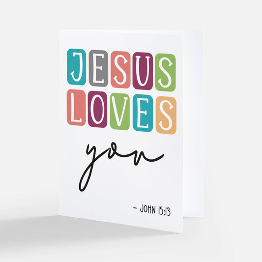 Jesus Loves You (card)