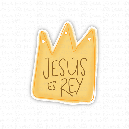 Jesus El Rey (sticker/magnet)