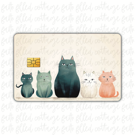 Kitty Lineup (debit card skin)