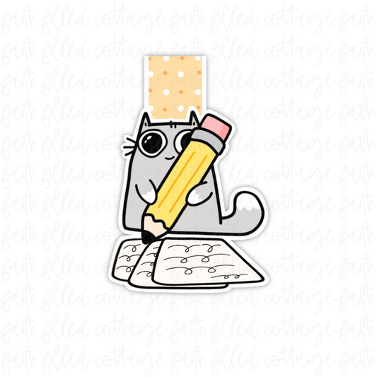 Kitty Bible Study Notes (magnetic bookmark)