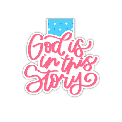God Is In This Story (magnetic bookmark)