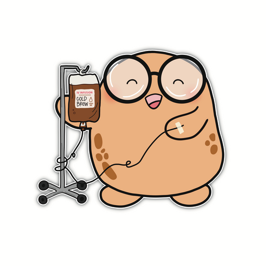 Coffee IV Beanjamin (sticker)