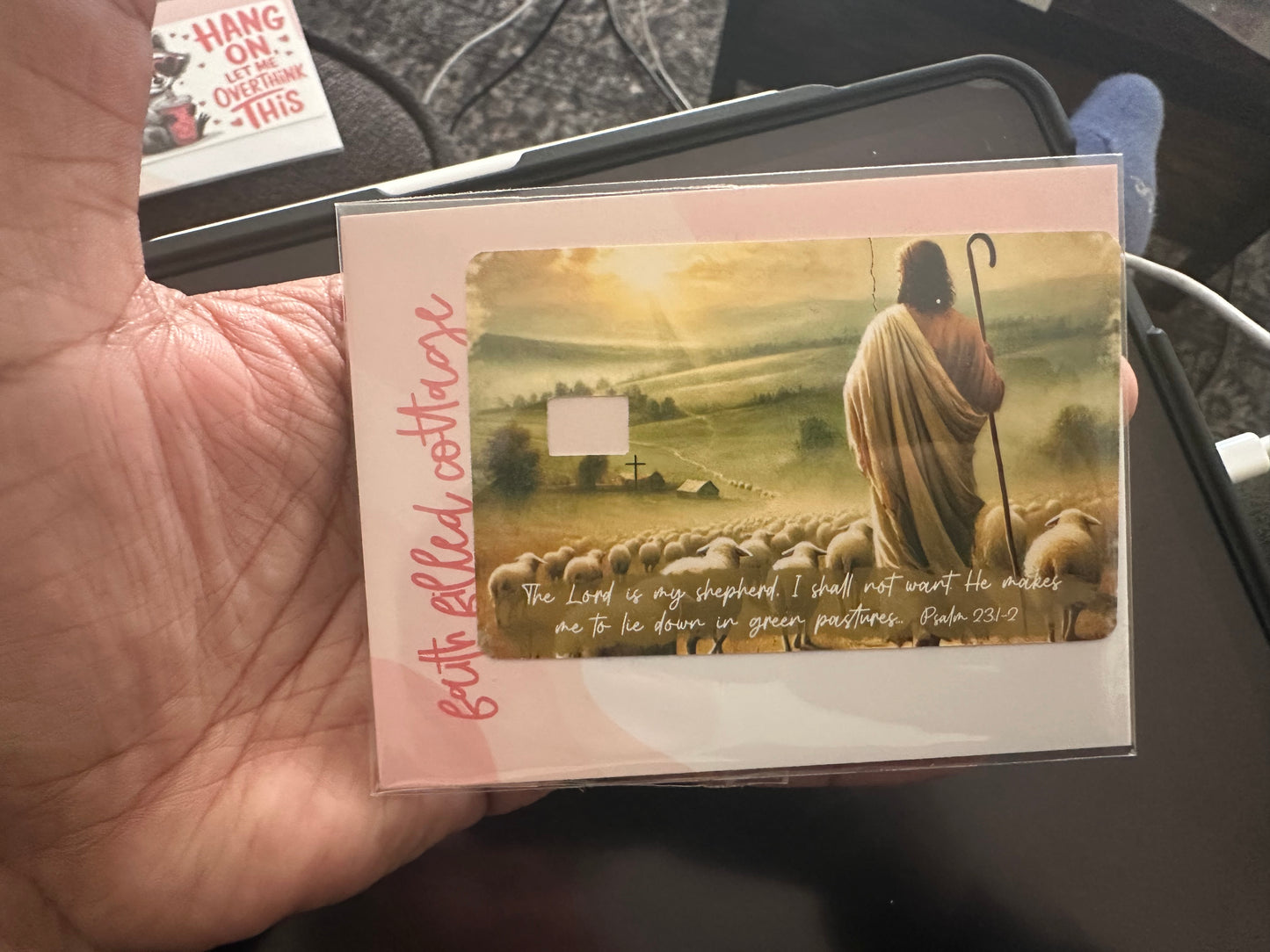 The Lord Is My Shepherd (debit card skin)