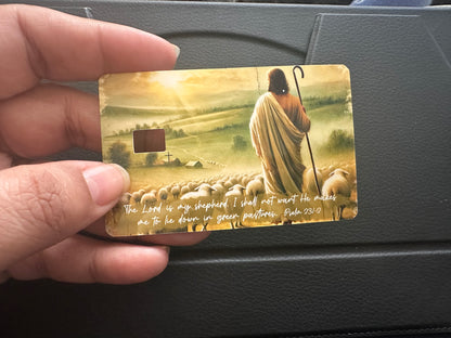 The Lord Is My Shepherd (debit card skin)
