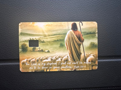 The Lord Is My Shepherd (debit card skin)