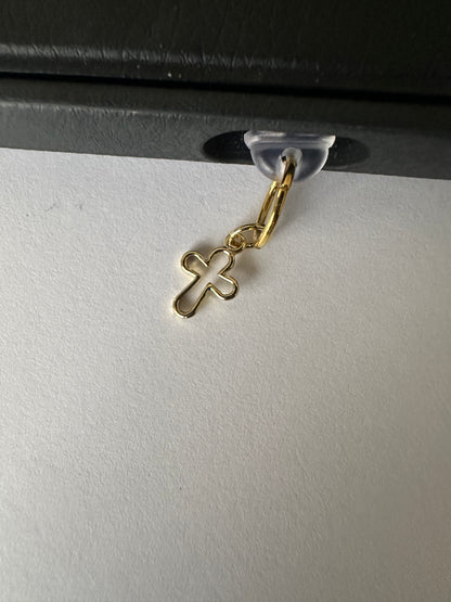 Petite Gold Cross