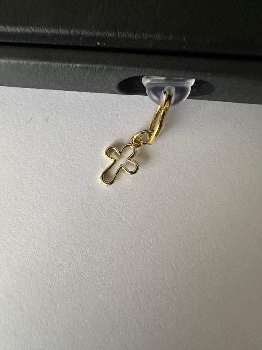 Petite Gold Cross