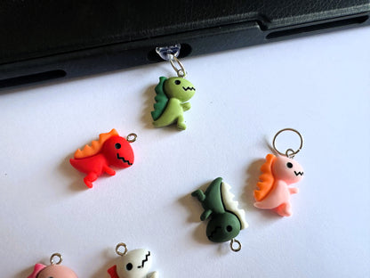 Happy Dinosaur (phone charm/dust plug)