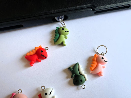 Happy Dinosaur (phone charm/dust plug)