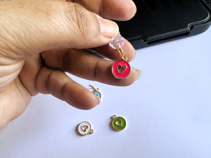Heart Cutout (phone charm/dust plug)
